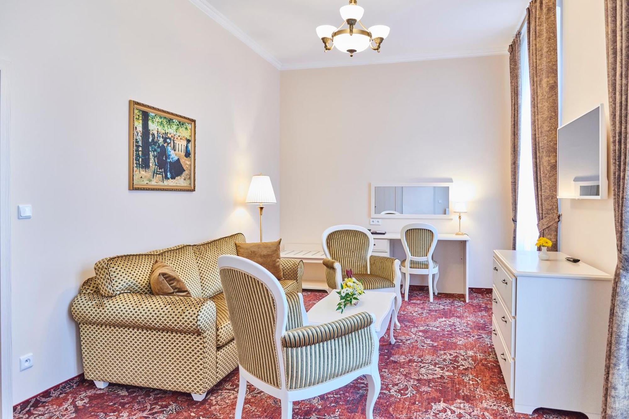 Spa Hotel Centrum Frantiskovy Lazne Bagian luar foto